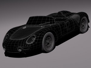 Porsche 718 RS60 Spider Modello 3D