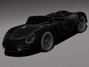 Porsche 718 RS60 Spider 3D Model