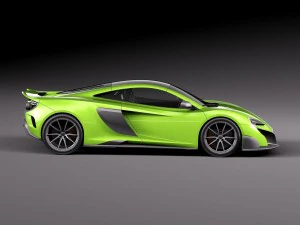 Mclaren 675LT 2016 3D Model