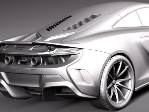 Mclaren 675LT 2016 3D Model