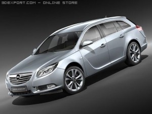 Opel Insignia Sports Tourer 3D Model