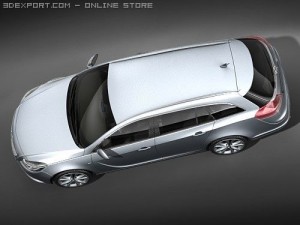 Opel Insignia Sports Tourer Modelo 3D