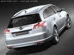 Opel Insignia Sports Tourer Modelo 3D