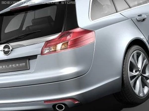 Opel Insignia Sports Tourer 3D Model