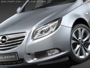 Opel Insignia Sports Tourer Modelo 3D