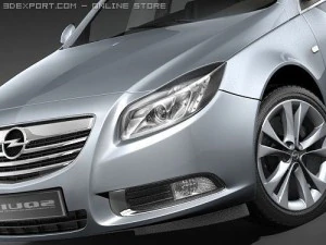 Opel Insignia Sports Tourer 3D Model