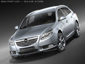 Opel Insignia Sports Tourer Modelo 3D