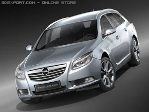 Opel Insignia Sports Tourer 3D Model