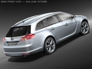 Opel Insignia Sports Tourer Modelo 3D