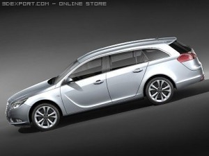 Opel Insignia Sports Tourer Modelo 3D