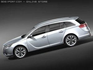 Opel Insignia Sports Tourer 3D Model