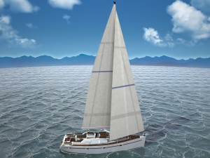 Sunbeam 34 Yacht 3D-Modell