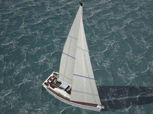 Sunbeam 34 Yacht 3D-Modell