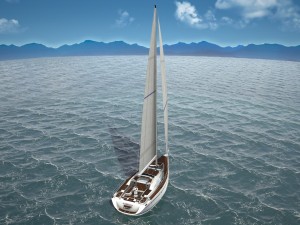 Sunbeam 34 Yacht 3D-Modell