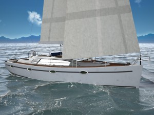 Sunbeam 34 Yacht 3D-Modell