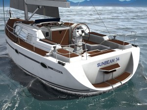 Sunbeam 34 Yacht 3D-Modell