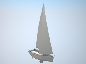 Sunbeam 34 Yacht 3D-Modell