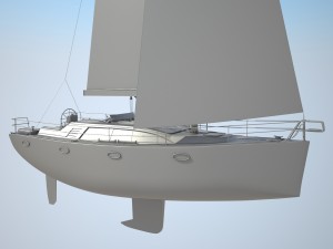 Sunbeam 34 Yacht 3D-Modell