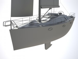 Sunbeam 34 Yacht 3D-Modell