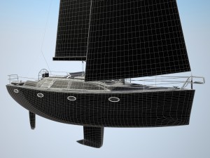 Sunbeam 34 Yacht 3D-Modell