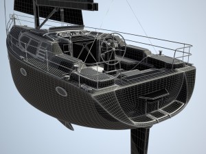 Sunbeam 34 Yacht 3D-Modell