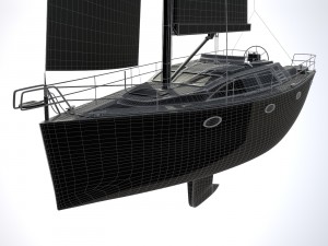 Sunbeam 34 Yacht 3D-Modell