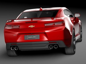 Chevrolet Camaro SS 2016 3D Модель