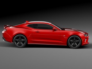 Chevrolet Camaro SS 2016 3D Модель