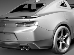 Chevrolet Camaro SS 2016 3D Модель