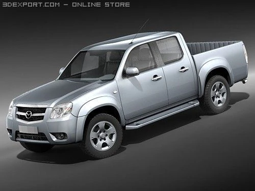 Mazda BT-50 Modelo 3D .c4d .max .obj .3ds .fbx .stl .blend 