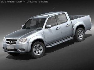 Mazda BT-50 3D Model