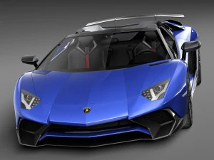 Aventador LP750-4 SV Roadster 2016 3D Model
