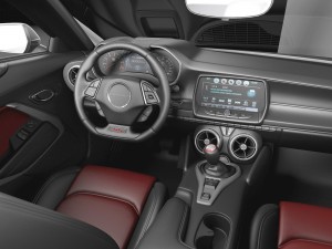 Chevrolet Camaro SS Convertible 2016 3D Model