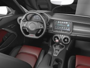 Chevrolet Camaro SS Convertible 2016 3D Model