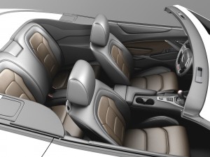 Chevrolet Camaro RS Convertible 2016 Modèle 3D