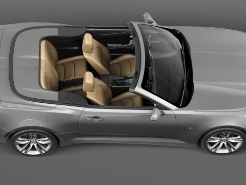Chevrolet Camaro RS Convertible 2016 3D Model
