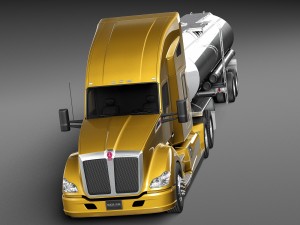 Kenworth T680 2015 Tanker 3D Model