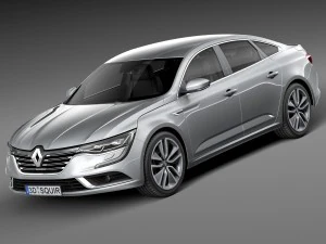 Renault talism&aacute;n 2016 Modelo 3D