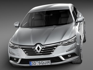 Renault Talisman 2016 Model 3D
