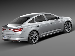 Renault Talisman 2016 Model 3D