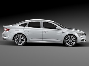 Renault Talisman 2016 Model 3D