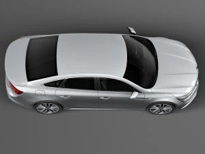 Renault Talisman 2016 3D Model