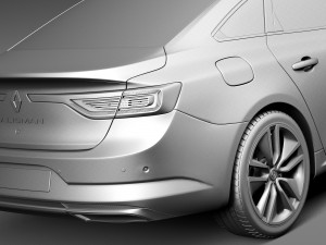 Renault Talisman 2016 Model 3D