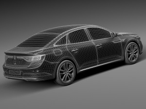 Renault Talisman 2016 Model 3D