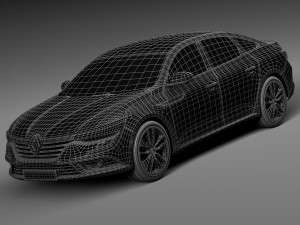 Renault Talisman 2016 Model 3D