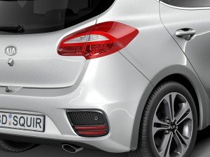 Kia Ceed 5-door 2016 3D Model