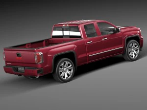 GMC Sierra 2016 3D Model