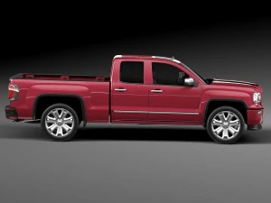 GMC Sierra 2016 3D Model