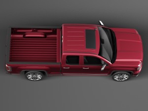 GMC Sierra 2016 3D 模型
