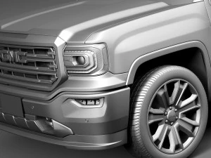 GMC Sierra 2016 3D Model